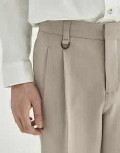 Pantalones de chándal holgados para hombre, ropa de sarga de alta calidad con Logo personalizado, estilo Chino Cargo, ajustados, venta al por mayor