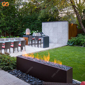 Brasero de Acero Corten Portátil para Exterior, Moderno, sin Humo, para Leña - Product Image 3