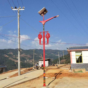 Farola Solar de Estilo Étnico Ky de 6m con LED Integrado para Construcción de Carreteras Rurales - Product Image 5