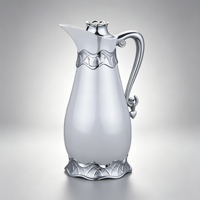 Vase à vide unifié en métal avec intérieur en verre pour la congrégation musulmane africaine, destiné aux hypermarchés du Golfe, pour la pèlerinage et la sourcing par lots