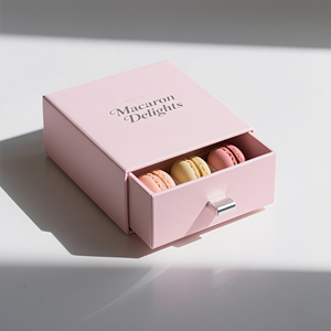 Tùy Chỉnh Kẹo Hộp Giấy Màu Hồng Macaron Bao Bì Hộp Quà Tặng Cho Sô Cô La Cookie Bao Bì Các Tông Hộp Thực Phẩm - Product Image 6