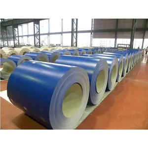 Pvc Film Coating 0.45mm Thick ppgi Steel Iron And Steel Color Coated Steel Coil