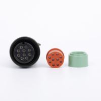 Kit de connecteurs femelles étanches en cuivre pour capteurs CIRC, série IP67, connecteurs à souder 10 broches, accessoire MS3106F-18-1S