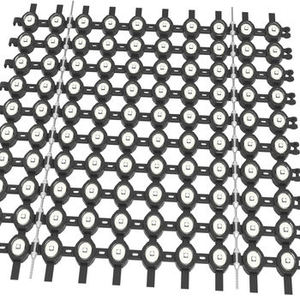 P40 quảng cáo trong suốt LED lưới màn hình ngoài trời không thấm nước độ sáng cao LED Curtain lưới màn hình hiển thị - Product Image 4