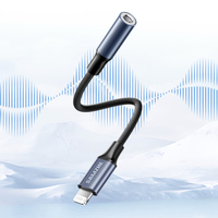 Adaptateur d'écouteurs SAMZHE Apple L vers câble audio 3,5 mm, convertisseur d'écouteurs, prise pour iPhone 6-14 iPad, câble de conversion audio