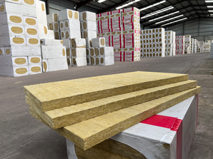 Hot Sales 50mm Rock Wool <strong>Insulation</strong> Panels Laine De Roche Rock Wool Exterior <strong>Insulation</strong> Price Rockwool <strong>Slabs</strong> for Wall and Roof - Product Image 2