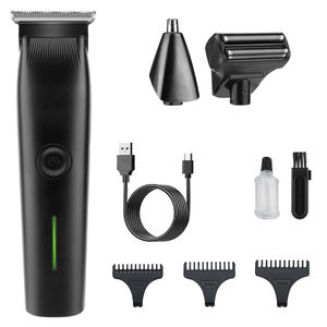 Nueva Máquina de Cortar Pelo <span class=keywords><strong>El</strong></span>éctrica Profesional Multifuncional 3 en 1 para Hombre, Recortadora de Barba, Afeitadora de Nariz - Product Image 6