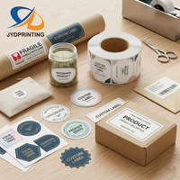 Étiquettes promotionnelles personnalisées en vinyle transférable pour l'emballage de bouteilles cosmétiques, fabrication d'autocollants parfumés