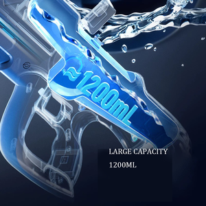 ปืนฉีดน้ำสงกรานต์ 2025 คุณภาพสูง ป้องกันการรั่วซึม ปืนฉีดน้ำอัตโนมัติ 1200 ซีซี ปืนฉีดน้ำไฟฟ้าหลากสีสำหรับผู้ใหญ่ - Product Image 3