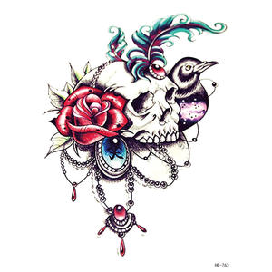 Tatuaggi di moda <span class=keywords><strong>con</strong></span> personalità della moda Tatuaggi Tatuaggi temporanei personalizzati Farfalle <span class=keywords><strong>con</strong></span> inchiostro di fiori <span class=keywords><strong>tatuaggio</strong></span> colorato per le donne - Product Image 4