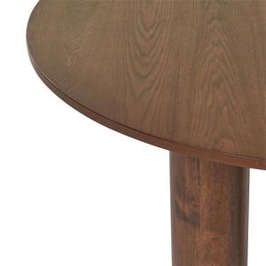 Phong cách mộc mạc hiện đại tái chế thông MDF Bàn Ăn Tròn 120cm với <span class=keywords><strong>3</strong></span> chân gỗ rắn đặt cho <span class=keywords><strong>4</strong></span> người khách sạn nhà bếp sử dụng - Product Image 6