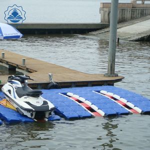 Bateau ponton Flottant quai flottant conduire sur quai jet <span class=keywords><strong>ski</strong></span> plateforme bateau ponton à vendre - Product Image 2