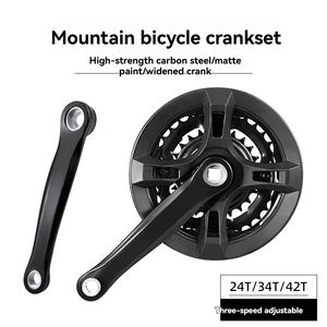 Nouvelle popularité vélo roue libre manivelle pour VTT VTT pignon manivelle VTT manivelle ensemble de manivelle - Product Image 3