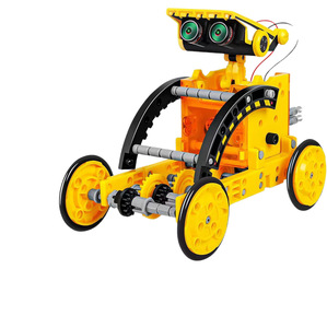Kit de robot solaire 12 en 1 bricolage pour enfants, assemblage éducatif intelligent, jouets d'ingénierie scientifique, ensembles emballés - Product Image 2