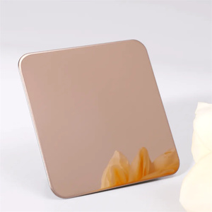 ANN2160 Fourniture d'usine sur mesure de tôles décoratives en acier inoxydable 304 colorées pour la décoration murale intérieure et les projets d'ingénierie - Product Image 2