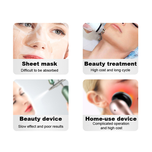 Ai-powered thông minh Microcurrent tấm mặt nạ chống lão hóa da nâng làm săn chắc với Retinol cá nhân thông minh Toning công nghệ - Product Image 2