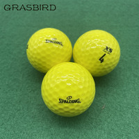 Logo dan Kemasan Kustom Bola Golf 2Piece Jarak Jauh untuk Tur Golf