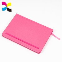 Carnet à couverture rigide personnalisé A5, journal ligné, reliure en cuir de lin, carnet d'écriture pour le bureau, l'école, cadeau
