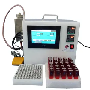 High Accuracy Syringe Pump Injection Vial Thick Oil Essential Oil Perfume Vial Liquid Heating Hot Filling Machine For Thick Oil