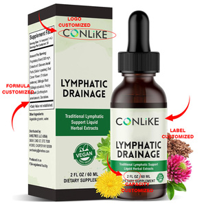 Gocce per Drenaggio Linfatico con Estratti Erboristici Selvatici e Vitamine, 60ml, Integratore Alimentare, Vendita Diretta dalla Fabbrica, OEM, per Esportazione Transfrontaliera - Product Image 5