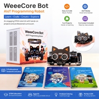 Kit de Robot de Programación Profesional ESP32 WiFi Bluetooth con Reconocimiento de Voz por IA para Educación STEM en el Aula Escolar