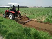 Motoculteur rotatif pour tracteur avec butteur, rotoculteur 3 points, formateur de lit de culture