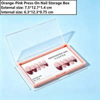 Boîtes d'emballage personnalisées de luxe en gros pour faux ongles à presser – Fournitures d'emballage sur mesure pour faux ongles