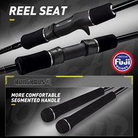 Hunthouse OEM personnalisé 1.9m FUJI Guides 1.5 Sections poids du leurre 180g-300g pas lent léger rapide carbone jigging canne à pêche