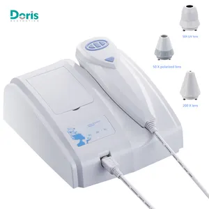 CE Kỹ Thuật Số Da Phạm Vi 3D Tóc Thiết Bị Phân Tích Ánh Sáng UV Facial Scanner Skin Analyzer