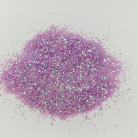 Poudre de paillettes fluorescentes roses en vrac pour gobelets artisanaux