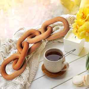 Cadena de madera tallada a mano estética marrón de Venta caliente nuevo estilo decoración de granja Rural para hogar y restaurantes - Product Image 3