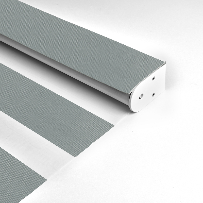 Motorized Double Layer Roller Shade Blackout