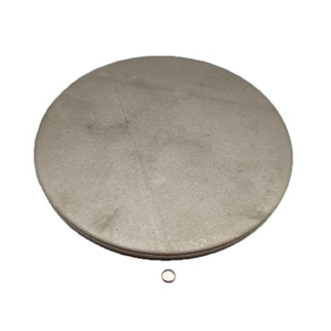 Stainless Steel Solid Flat Washer S304 Round Disc Sealing Plug Piece Polished Surface UNI 6952 Standard - Product Image 1