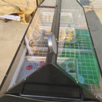 Commerciële multifunctionele zonne-droger voor groenten, fruit en vlees, gegalvaniseerde stalen constructie, 12V energiebesparende machine