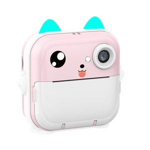 กล้องถ่ายรูปเด็กแบบพกพา 800mAh พร้อมเครื่องพิมพ์ในตัว กล้องถ่ายวิดีโอพร้อมเกมสนุกๆ - Product Image 1