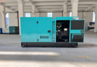 Générateur diesel silencieux refroidi par eau AVR de secours 300 kVA 400 kVA