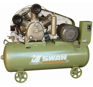 High efficiency two stage compression design Air Compressor with 24 hours continuous running