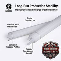 Caixuan Matrice de pliage en carton, Lignes de rainurage en plastique, Bandes de découpe en nylon, Bandes anti-éclatement pour pliage de boîtes en carton ondulé, Modèle
