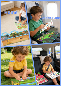 หนังสือสติกเกอร์<span class=keywords><strong>การ์ตูน</strong></span>เจลลี่สำหรับเด็ก สติกเกอร์รูปทะเลแบบใช้ซ้ำได้ ทนทาน เป็นมิตรกับสิ่งแวดล้อม หนังสือกิจกรรมการเรียนรู้สำหรับเด็กก่อนวัยเรียนและเด็กเล็ก - Product Image 5