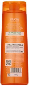 Champú <span class=keywords><strong>Garnier</strong></span> <span class=keywords><strong>Fructis</strong></span> Damage Eraser para Cabello Dañado y con Signos <span class=keywords><strong>de</strong></span> Desgaste, Sin Parabenos y Fortificante, 12.5 Fl. Oz. - Product Image 2