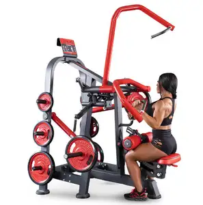 2024 New Models Low Price Plate Loaded Gym Machine Seated High Pull Back Trainer PANATTA Fitness Equipment In Stock