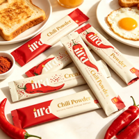 Sachets d'emballage personnalisés en plastique thermoscellable pour sauces alimentaires, sachets vides en aluminium pour sauce chili et ketchup tomate
