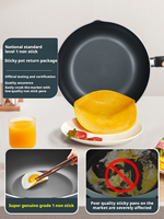 Wok polyvalent à fond plat antiadhésif avec couvercle en verre, capacité de 18 L, poignée en silicone pour cuisines domestiques, compatible avec toutes les plaques de cuisson