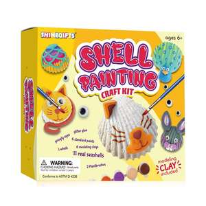 学校儿童手工海贝壳绘画套装DIY工艺活动 & 工艺品礼品男女绘画玩具 - Product Image 1