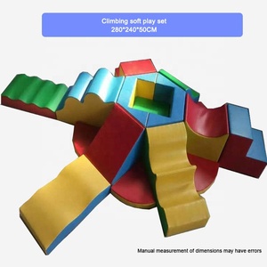 Trong nhà thân thiện với môi Toddler chơi đồ chơi pastel mềm chơi Thiết bị bọt leo khối - Product Image 6