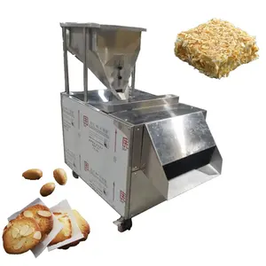 Máquina de corte de fatiar peanut, máquina de corte fatiadora de amêndoa