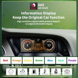<span class=keywords><strong>Autoradio</strong></span> Qualcomm 662 / 665 pour Audi A4 A5 B8 (09-16) 8,8 pouces, <span class=keywords><strong>avec</strong></span> Android Auto et CarPlay sans fil, lecteur vidéo multimédia pour voiture - Product Image 6