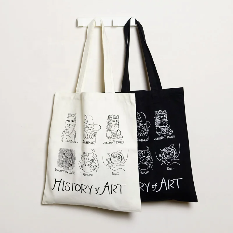 Рекламные Персонализированные пустые простые хлопковые холщовые сумки, многоразовые хлопковые сумки-тоуты для покупок с пользовательским принтом логотипа