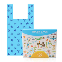 Durable et Portable Sac De Déchets Jetables Vanille Parfum jetable bébé couches sacs