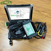88890300 VOCOM VOCOM 1 dengan Kabel Uji Pemrograman ECU untuk Alat Diagnostik Uji Vol/Mack dan Laptop CF19 Siap Pakai
